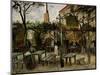 La Guinguette in Montmartre, c.1886-Vincent van Gogh-Mounted Giclee Print