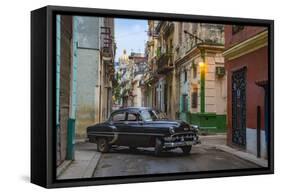 La Habana Vieja, Havana, Cuba, West Indies, Caribbean, Central America-Alan Copson-Framed Stretched Canvas