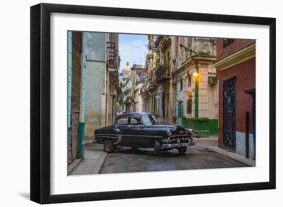 La Habana Vieja, Havana, Cuba, West Indies, Caribbean, Central America-Alan Copson-Framed Photographic Print