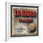 La Habra Brand - La Habra, California - Citrus Crate Label-Lantern Press-Framed Art Print