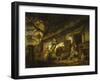 La Halte ("The Public House Door")-George Morland-Framed Giclee Print