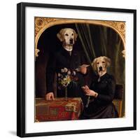 La Haute Societe-Thierry Poncelet-Framed Premium Giclee Print