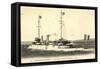 La Hire Kreuzt U Boot, Kriegsschiff-null-Framed Stretched Canvas