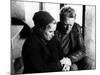 La Honte THE SHAME (SKAMMEN) by IngmarBergman with Liv Ullmann and Max von Sydow, 1968 (b/w photo)-null-Mounted Photo
