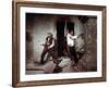 La Horde Sauvage THE WILD BUNCH by Sam Peckinpah with Ben Johnson and Warren Oates, 1969 (photo)-null-Framed Photo
