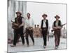 La Horde Sauvage THE WILD BUNCH by Sam Peckinpah with Ben Johnson, Warren Oates, William Holden and-null-Mounted Photo