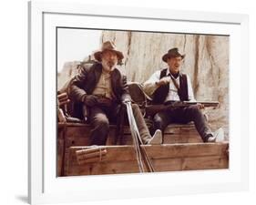 La Horde Sauvage THE WILD BUNCH by Sam Peckinpah with Edmond O'Brien and William Holden, 1969 (phot-null-Framed Photo