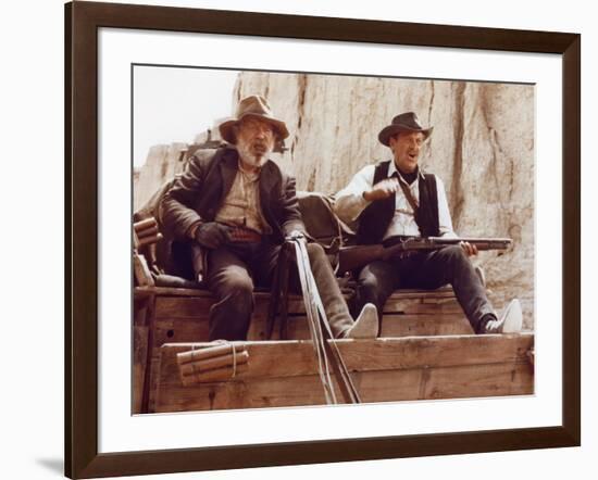 La Horde Sauvage THE WILD BUNCH by Sam Peckinpah with Edmond O'Brien and William Holden, 1969 (phot-null-Framed Photo