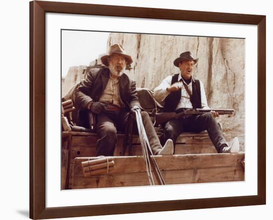 La Horde Sauvage THE WILD BUNCH by Sam Peckinpah with Edmond O'Brien and William Holden, 1969 (phot-null-Framed Photo