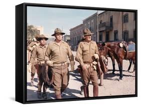 La Horde Sauvage THE WILD BUNCH by Sam Peckinpah with Jaime Sanchez, Ernest Borgnine and William Ho-null-Framed Stretched Canvas