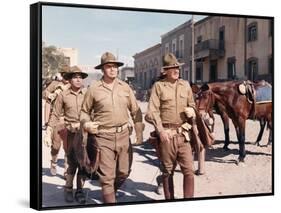 La Horde Sauvage THE WILD BUNCH by Sam Peckinpah with Jaime Sanchez, Ernest Borgnine and William Ho-null-Framed Stretched Canvas