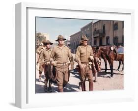 La Horde Sauvage THE WILD BUNCH by Sam Peckinpah with Jaime Sanchez, Ernest Borgnine and William Ho-null-Framed Photo