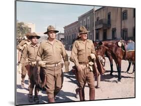 La Horde Sauvage THE WILD BUNCH by Sam Peckinpah with Jaime Sanchez, Ernest Borgnine and William Ho-null-Mounted Photo