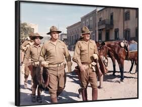 La Horde Sauvage THE WILD BUNCH by Sam Peckinpah with Jaime Sanchez, Ernest Borgnine and William Ho-null-Framed Photo