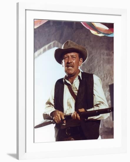 La Horde Sauvage THE WILD BUNCH by Sam Peckinpah with William Holden, 1969 (photo)-null-Framed Photo