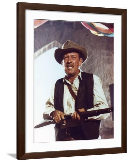 La Horde Sauvage THE WILD BUNCH by Sam Peckinpah with William Holden, 1969 (photo)--Framed Photo