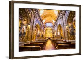 La Iglesia De La Compania De Jesus, City of Quito, Ecuador, South America-Matthew Williams-Ellis-Framed Photographic Print