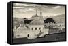 La Iglesia De La Compania De Jesus, Lined Dome of El Sagrario Church-John Coletti-Framed Stretched Canvas