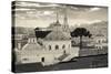 La Iglesia De La Compania De Jesus, Lined Dome of El Sagrario Church-John Coletti-Stretched Canvas