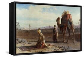 La Illah Ill Allah-Carl Haag-Framed Stretched Canvas