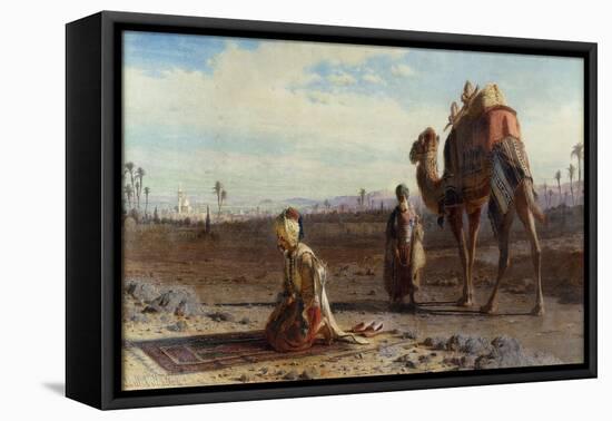 La Illah Ill Allah-Carl Haag-Framed Stretched Canvas