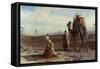 La Illah Ill Allah-Carl Haag-Framed Stretched Canvas