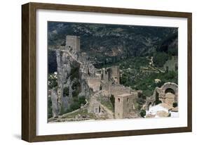 La Iruela Castle Ruins, Andalusia, Spain-null-Framed Giclee Print