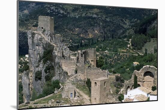 La Iruela Castle Ruins, Andalusia, Spain-null-Mounted Giclee Print