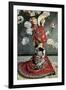 La Japonaise (Camille Monet in Japanese Costume)-Claude Monet-Framed Premium Giclee Print