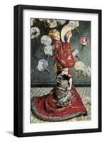 La Japonaise (Camille Monet in Japanese Costume)-Claude Monet-Framed Art Print