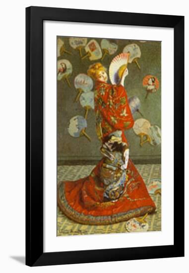 La Japonaise-Claude Monet-Framed Art Print