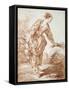La Jardiniere-Jean-Honoré Fragonard-Framed Stretched Canvas