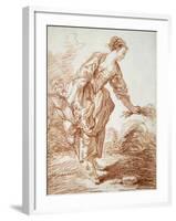 La Jardiniere-Jean-Honoré Fragonard-Framed Giclee Print
