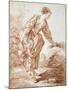 La Jardiniere-Jean-Honoré Fragonard-Mounted Giclee Print