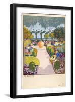 La Jarre, Pub. Paris 1919-Georges Barbier-Framed Premium Giclee Print