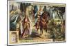 La Jerusalem Deliveree Par Le Tasse, Renaud Leaves Armide, the Enchantress, 19th Century-null-Mounted Giclee Print