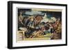 La Jerusalem Deliveree Par Le Tasse, Tancrede Baptises the Dying Clorinde, 19th Century-null-Framed Giclee Print