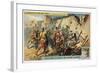 La Jerusalem Deliveree Par Le Tasse, the Assault on Jerusalem, 19th Century-null-Framed Giclee Print