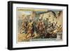 La Jerusalem Deliveree Par Le Tasse, the Assault on Jerusalem, 19th Century-null-Framed Giclee Print