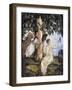 La jeune fille à l'oiseau-Pierre Laprade-Framed Giclee Print