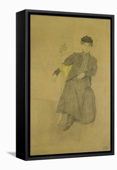 La Jeune fille de Munich-Jules Pascin-Framed Stretched Canvas