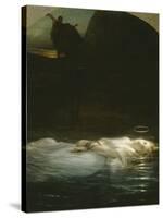 La jeune martyre-Paul Delaroche-Stretched Canvas