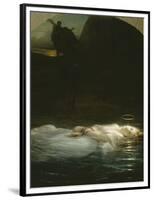 La jeune martyre-Paul Delaroche-Framed Premium Giclee Print