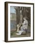 La jeune mère, dit aussi Maternité, ou la Charité-Pierre Puvis de Chavannes-Framed Giclee Print