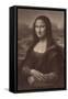 La Joconde par Léonard de Vinci, musée du Louvre-Gustave Le Gray-Framed Stretched Canvas