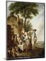 La Jolie colombe-François Louis Joseph Watteau-Mounted Giclee Print