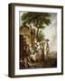 La Jolie colombe-François Louis Joseph Watteau-Framed Giclee Print