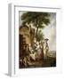 La Jolie colombe-François Louis Joseph Watteau-Framed Giclee Print