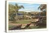 La Jolla Beach and Tennis Club, La Jolla, California-null-Stretched Canvas