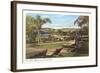 La Jolla Beach and Tennis Club, La Jolla, California-null-Framed Art Print